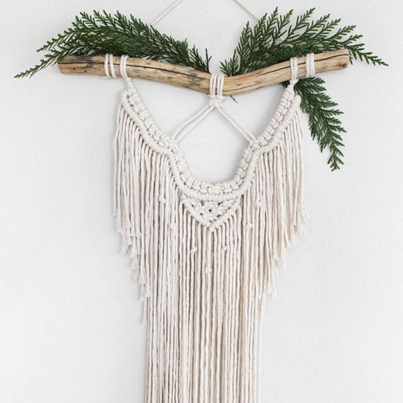 Macrame Wall Hanging Wall Art Bohemian Tapestry - Picture 3 of 6